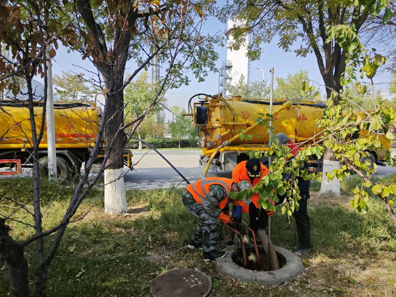 清凉山厂区管道清洗